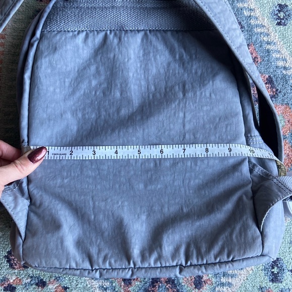 Kipling grey 14” backpack small size bag nylon kids school preschool - Picture 10 of 16